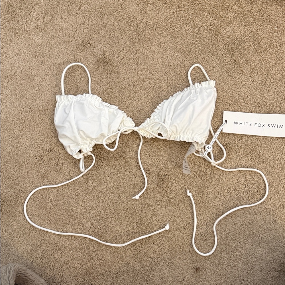 White Fox Boutique White Bikini